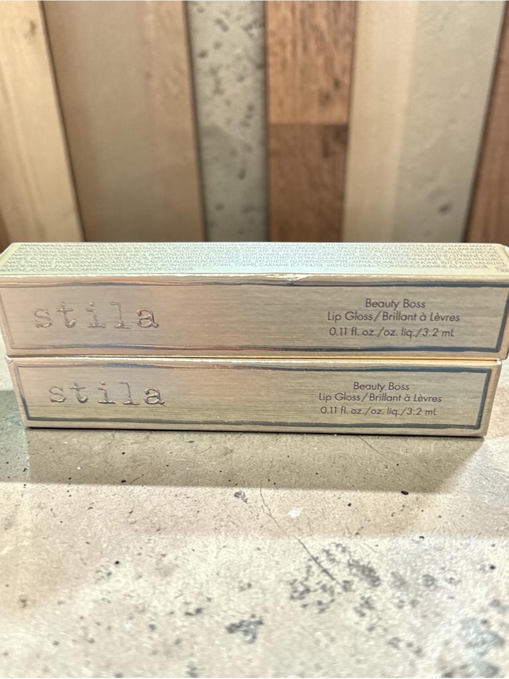 Stila Beauty Boss Lip Gloss set of 2